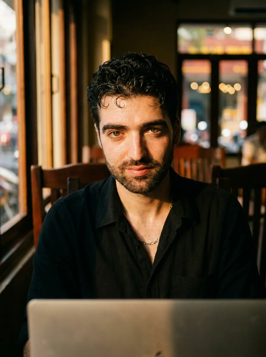 Portrait of Ilan Linhardt, CTO & Co-founder of SOPAI